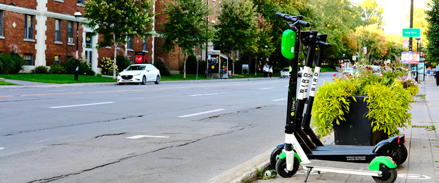 Trottinettes et vélos électriques