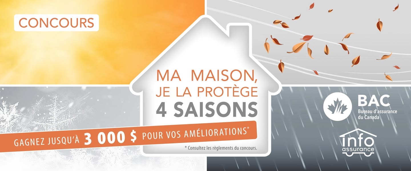 "Ma maison, je la protège 4 saisons!" Contest