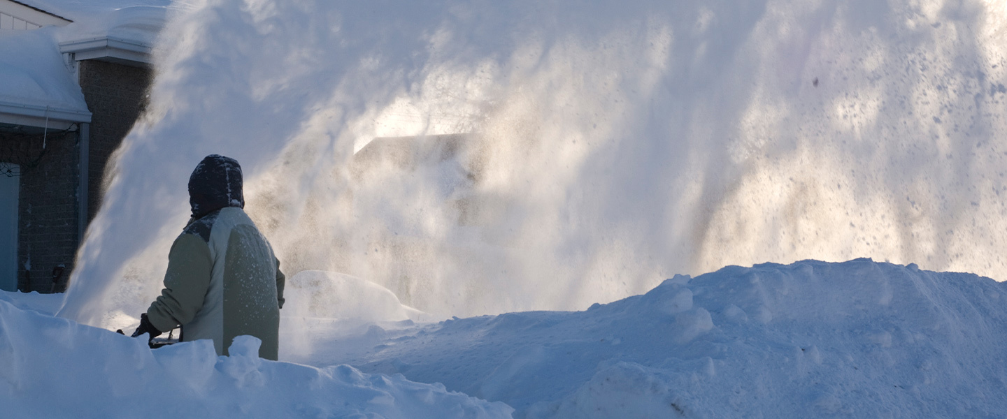 Snowstorms and winter storms